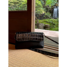 画像をギャラリービューアに読み込む, 34. 本革製ショルダーウォレット TRIBECA