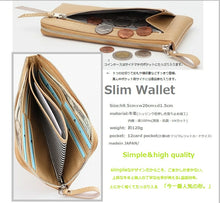画像をギャラリービューアに読み込む, 555. 本革製スリムウォレット
