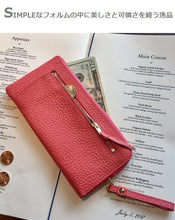 画像をギャラリービューアに読み込む, 555. 本革製スリムウォレット